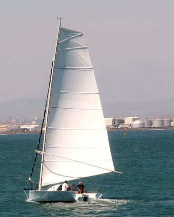 canting keel Open 30