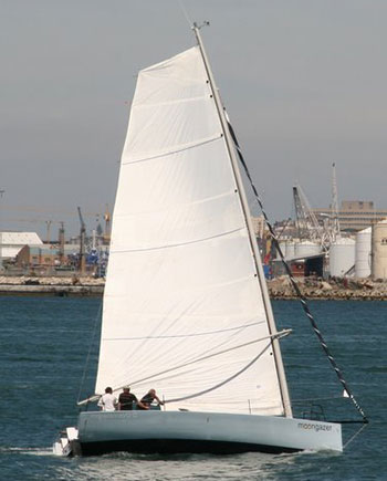 canting keel Open 30
