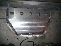 sail boat metal foundation plate