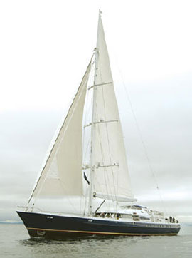 motor-sailer yacht