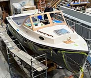 powerboat hull and deck laminate